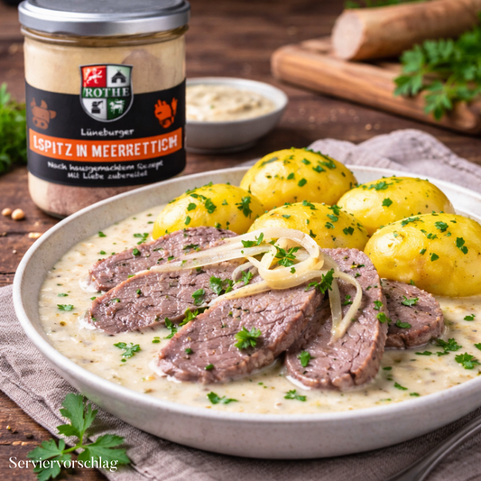 Tafelspitz in Meerrettichsoße