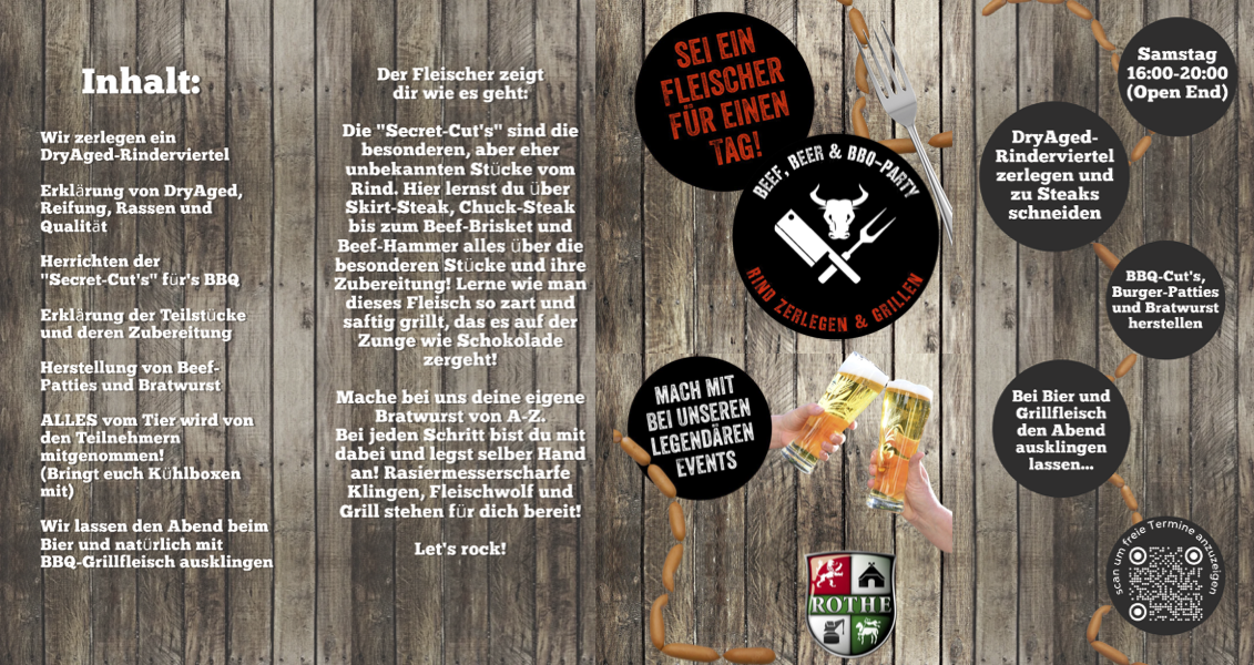 Beef, Beer & BBQ-Party