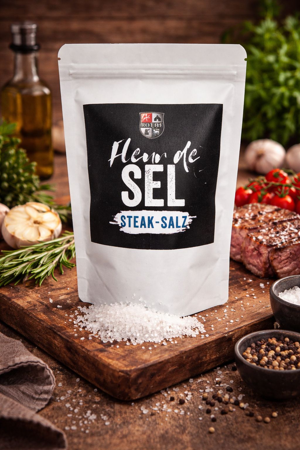 Fleur de Sel Steak-Salz