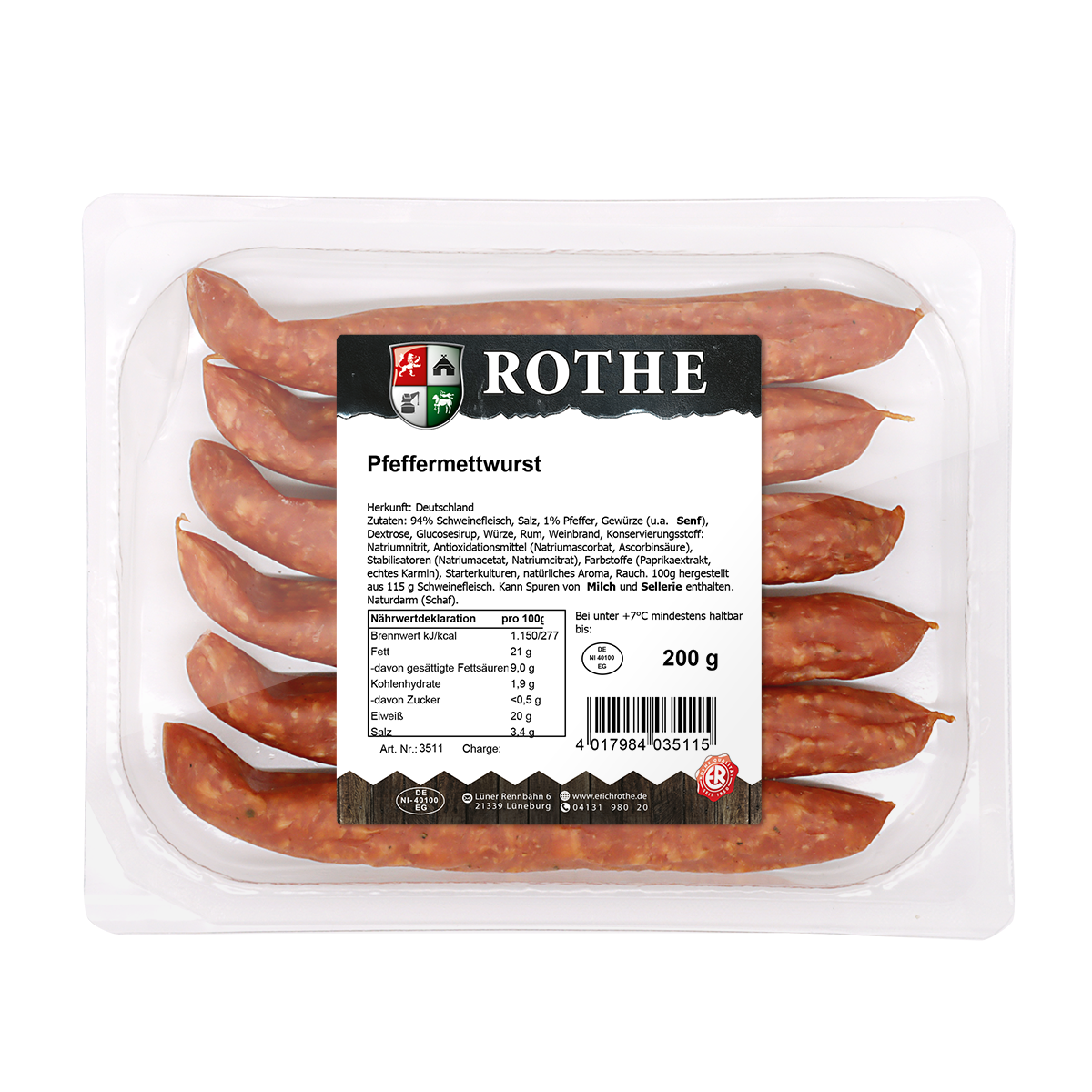 Pfeffermettwurst