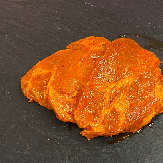 Nackensteak Kräutermarinade