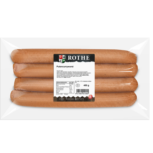 Puten Currywurst