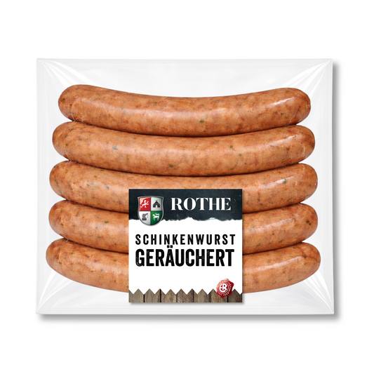 Schinkenbratwurst