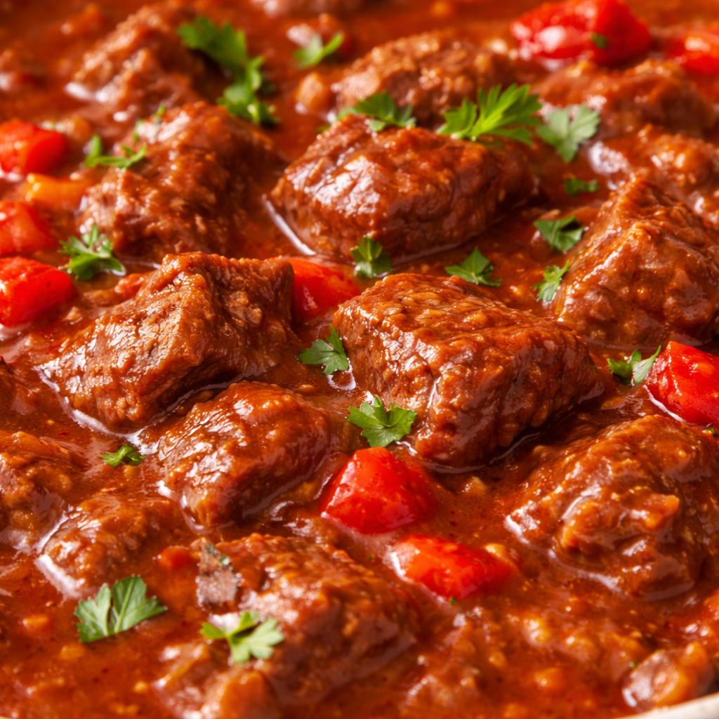 Rindergulasch "pikant"