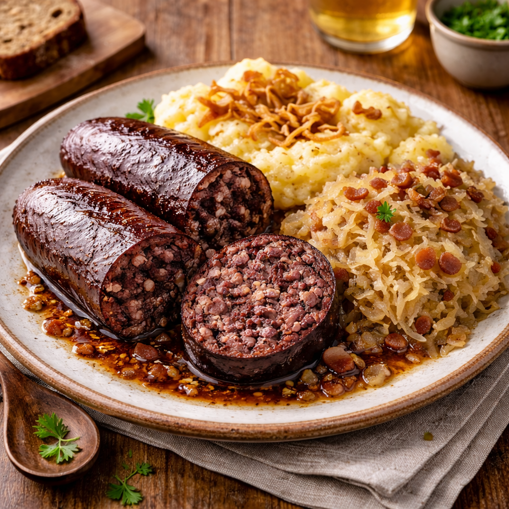 Grützwurst (mit Blut)