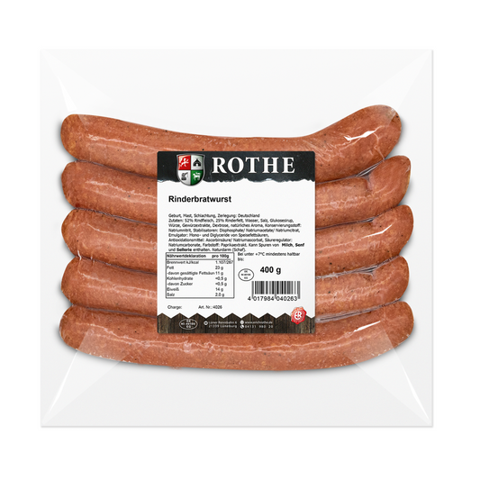 Rinderbratwurst