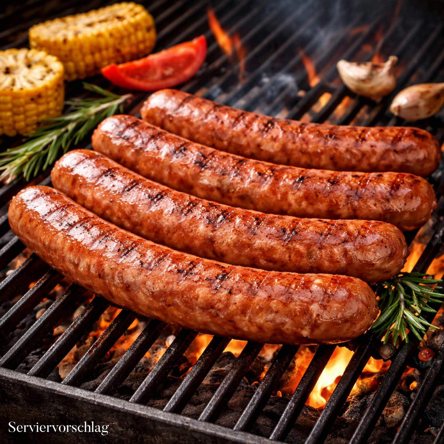 Schinken Bratwurst Geräuchert