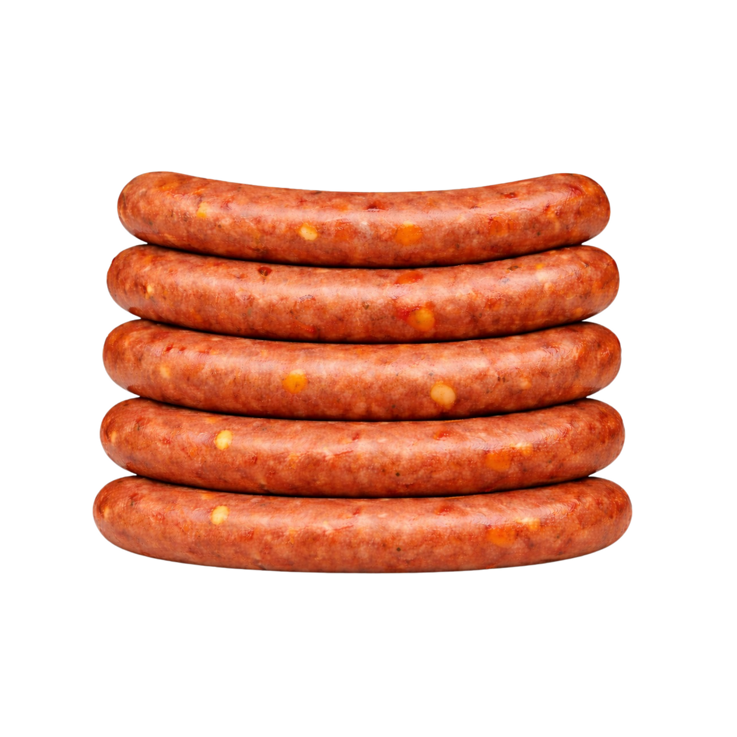 Rinder Bratwurst mit Chili-Cheese