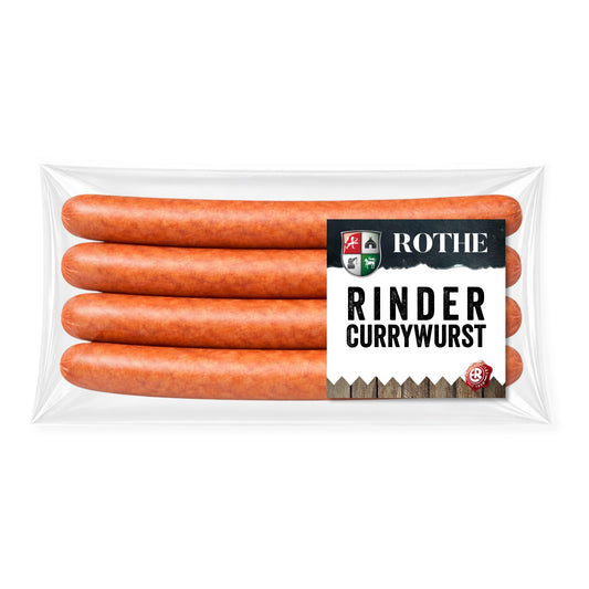 Rinder-Currywurst