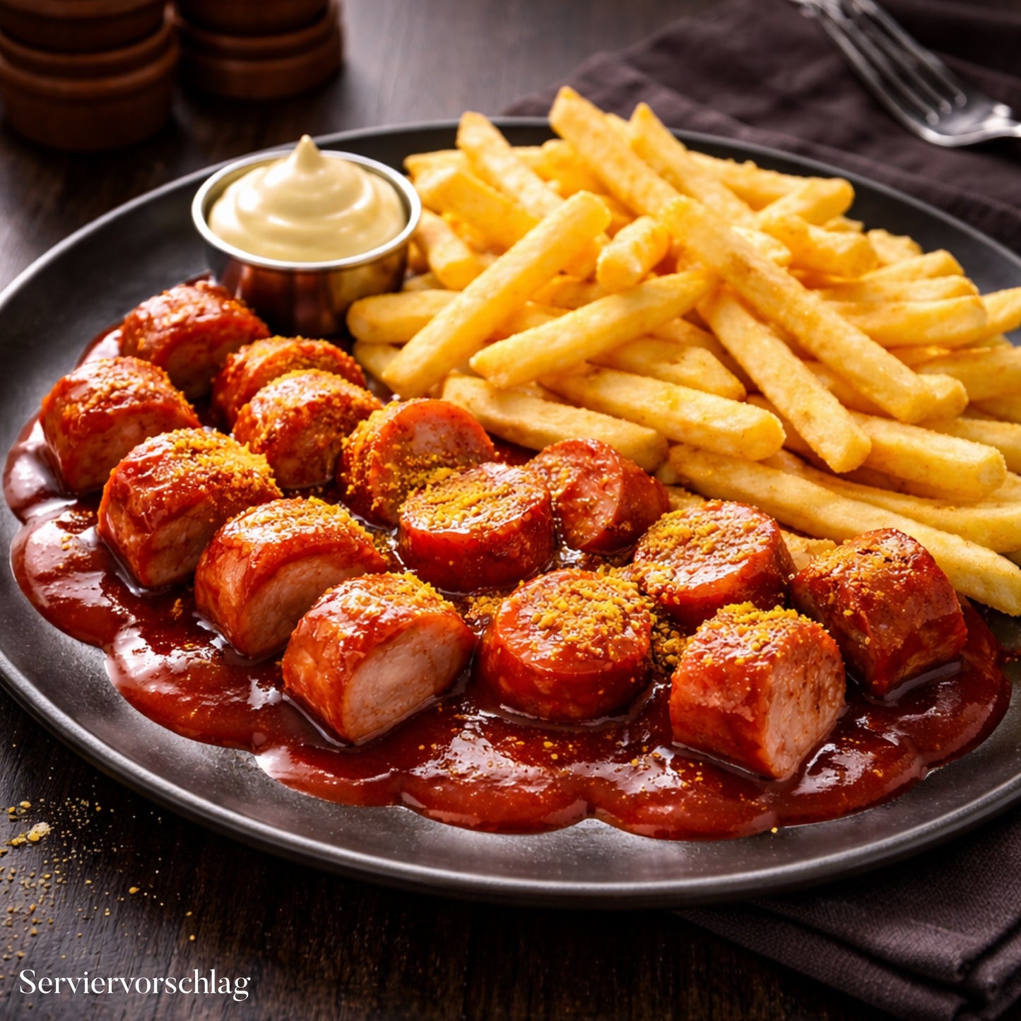 Rinder-Currywurst