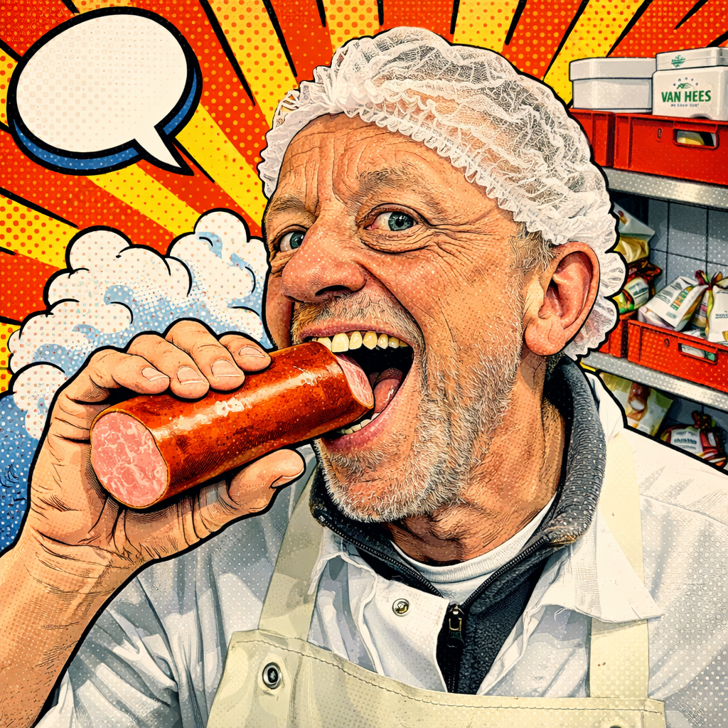 Schinken Bratwurst Geräuchert