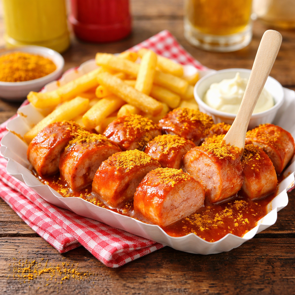 Puten-Currywurst