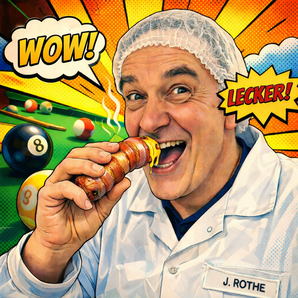 Käsebeißer im Speckmantel