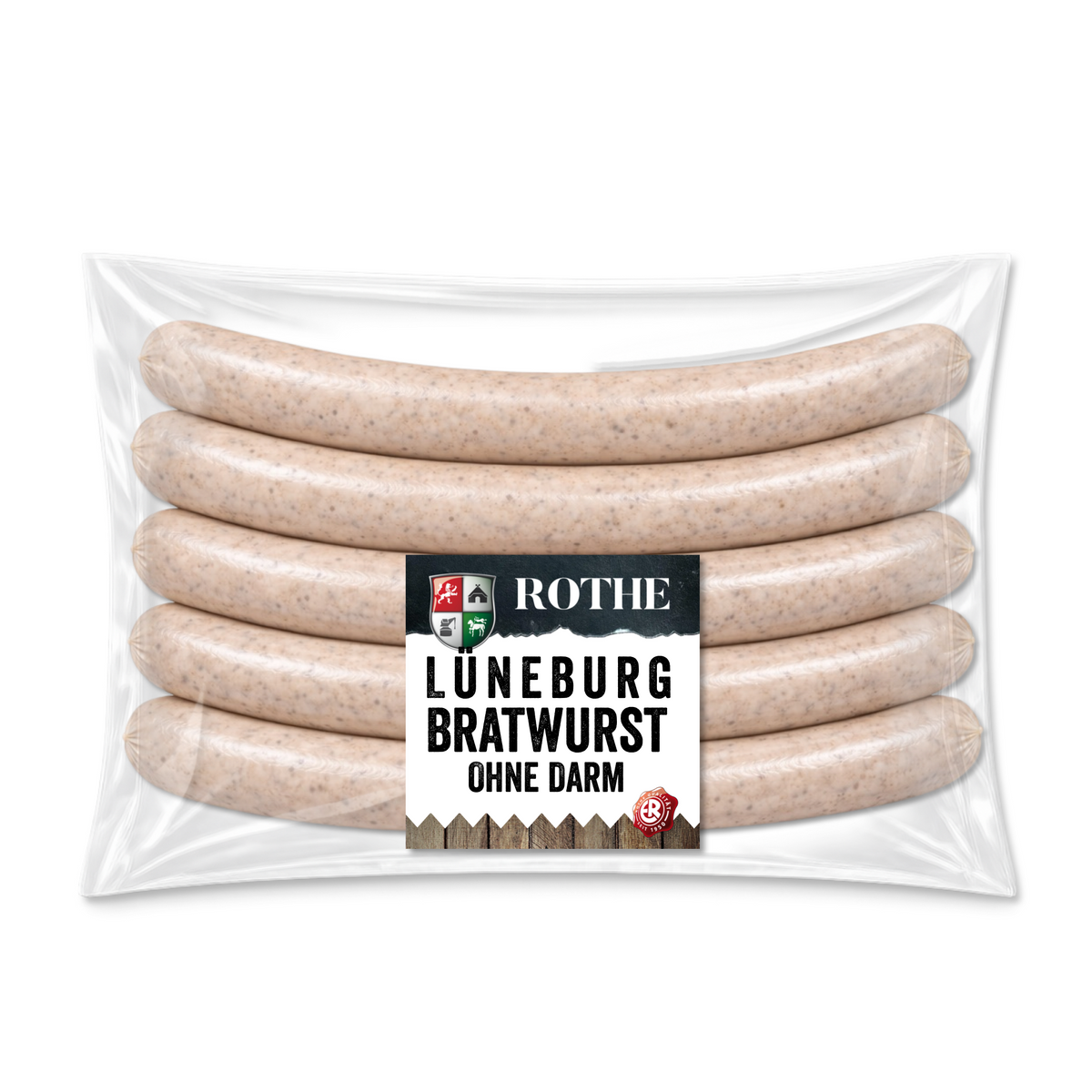 Lüneburger Bratwurst ohne Darm