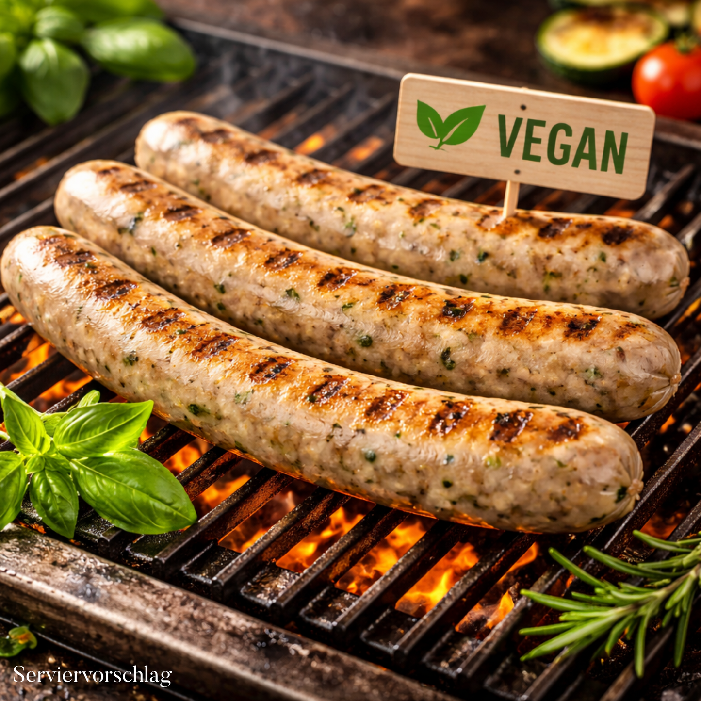 Vegane Bratwurst