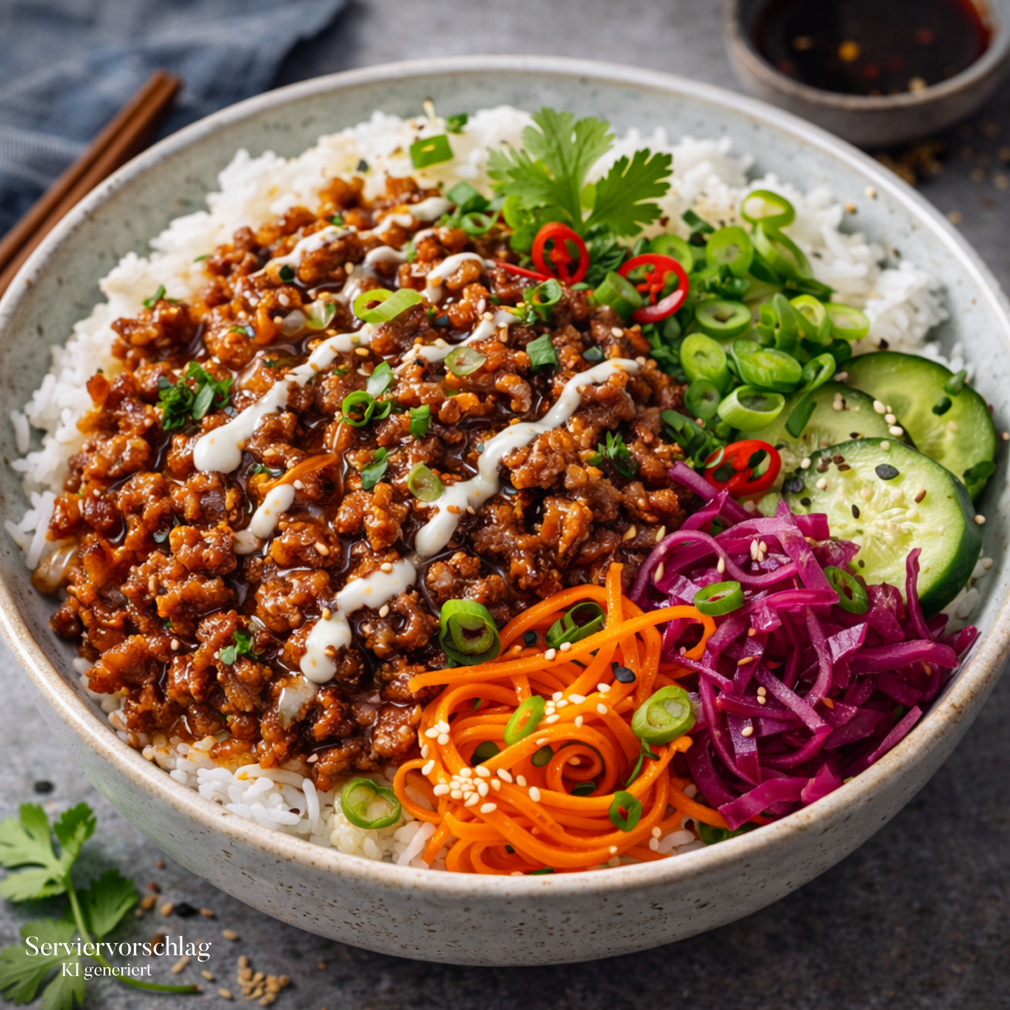 Beef Bowl - Die Pfannenwurst