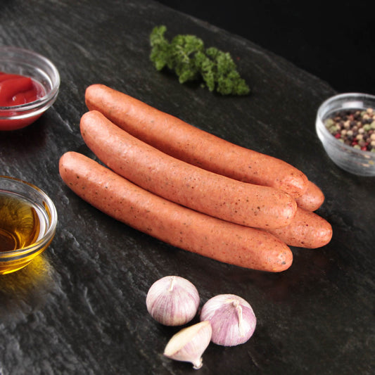 Schinkenbratwurst